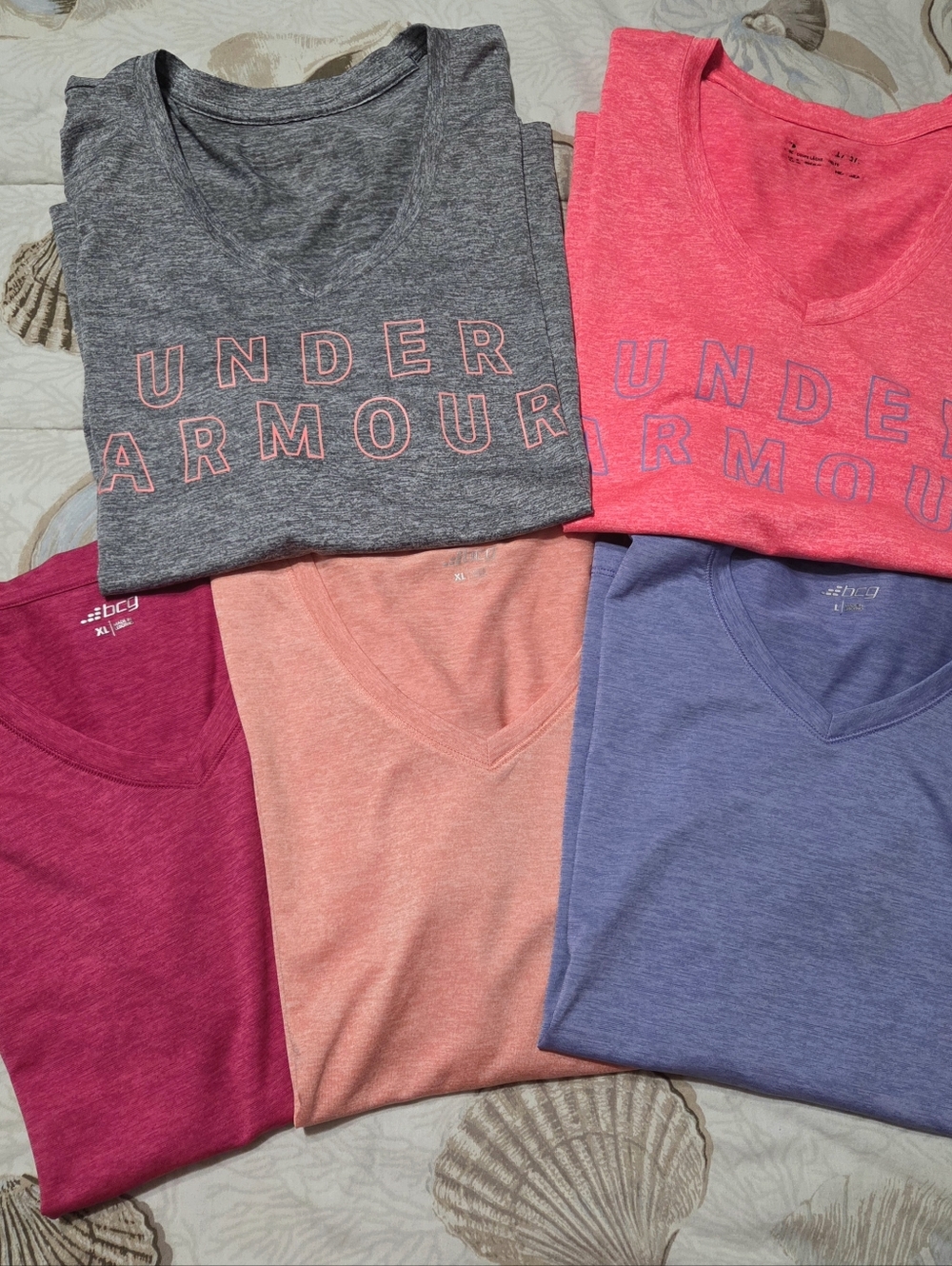 Under Armour And BCG (From Academy) Women's V-Neck Tee Set